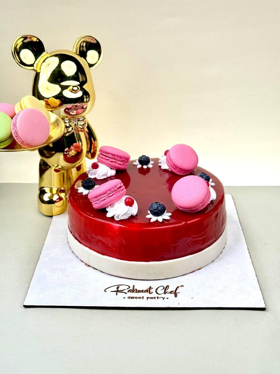 Торт черная смородина