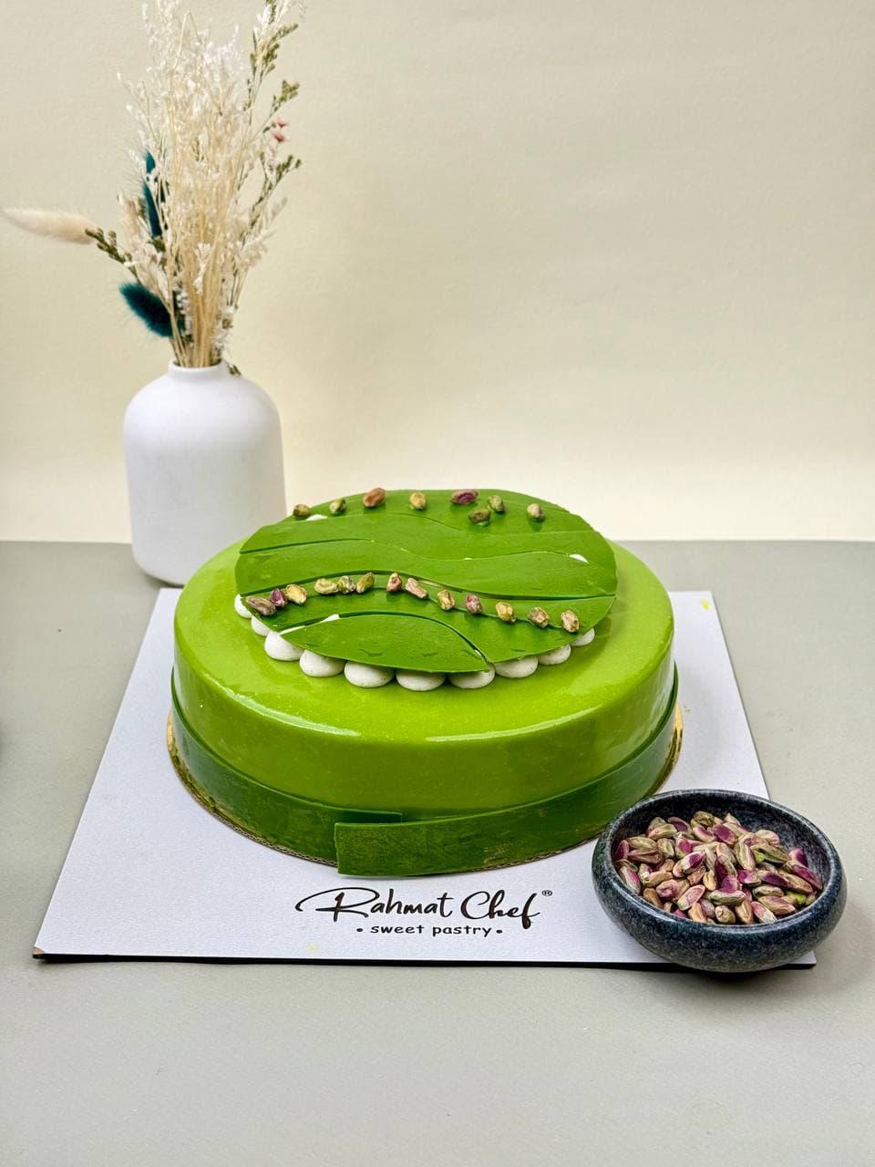 Торт фисташка матча